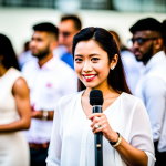 MC at an event photography Gem Photography