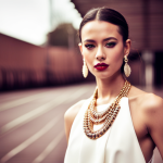 Lady at a Fashion Photoshoot Gem photos